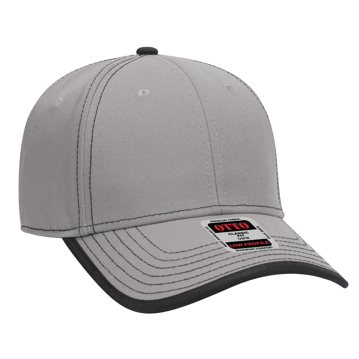 OTTO CAP 6 Panel Low Profile Baseball Cap OTTO 147-1071