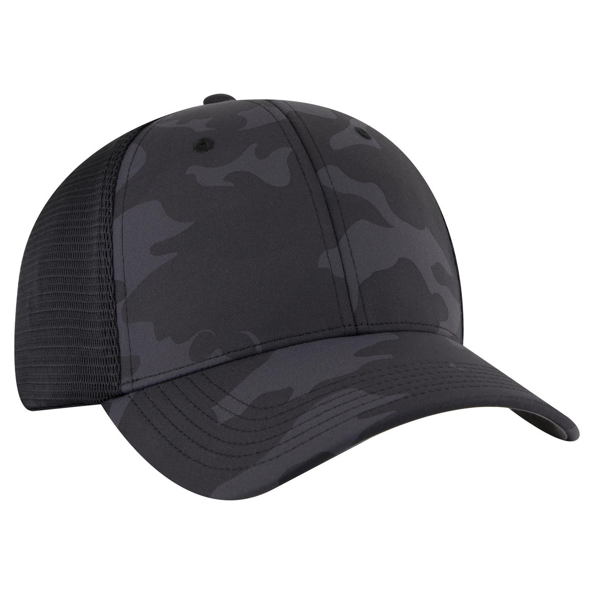 OTTO CAP "OTTO COMFY FIT" 6 Panel Low Profile Mesh Back Trucker Hat OTTO 83-2