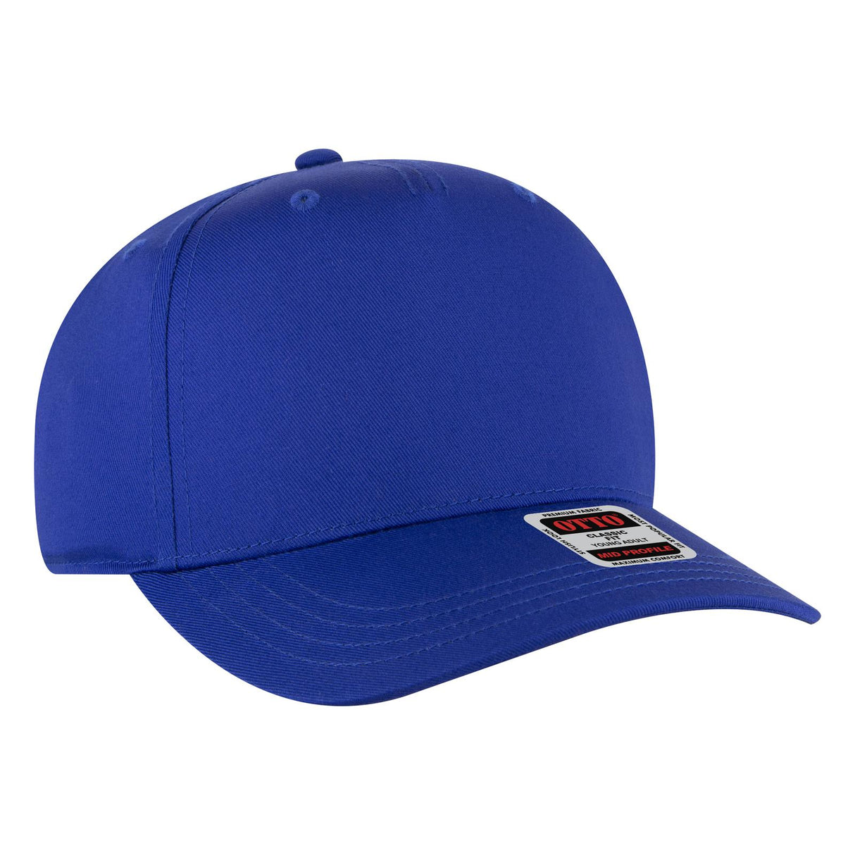 OTTO CAP 5 Panel Mid Profile Baseball Cap OTTO 31-069