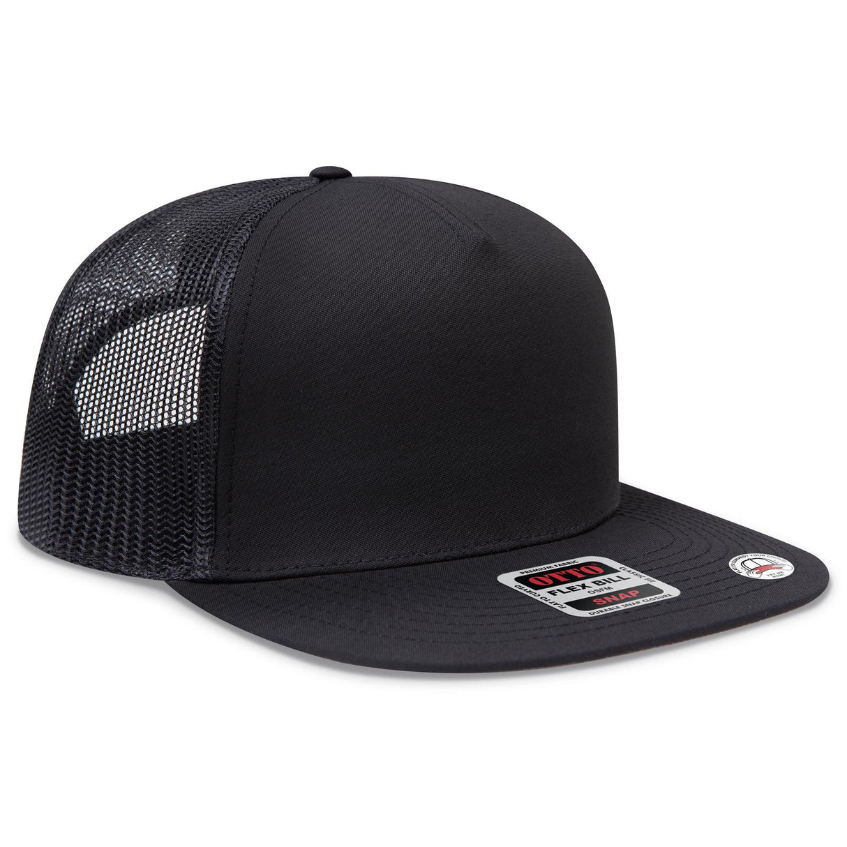 OTTO CAP "OTTO SNAP" 5 Panel Pro Style Mesh Back Trucker Snapback Hat OTTO 154-1174