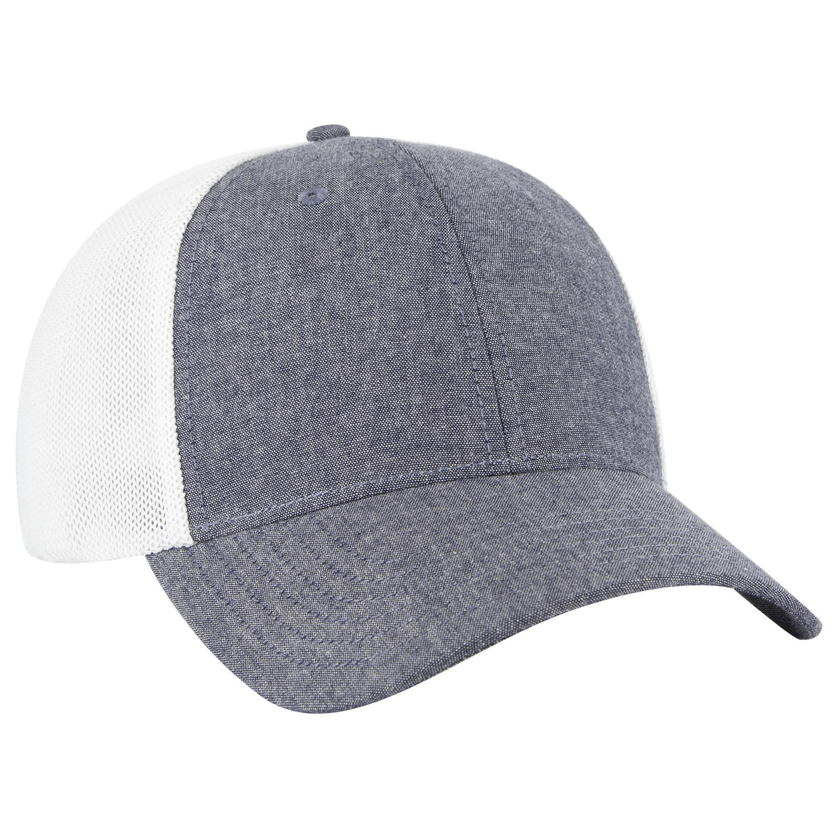 OTTO CAP "OTTO COMFY FIT" 6 Panel Low Profile Mesh Back Trucker Hat OTTO 83-1299