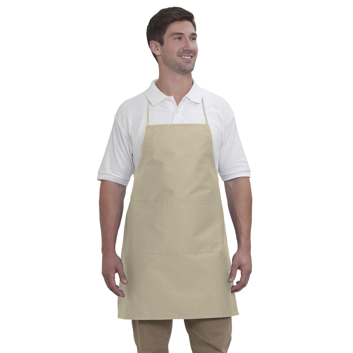 OTTO 2 Pocket Full Length Adjustable Bib Apron OTTO 803-401