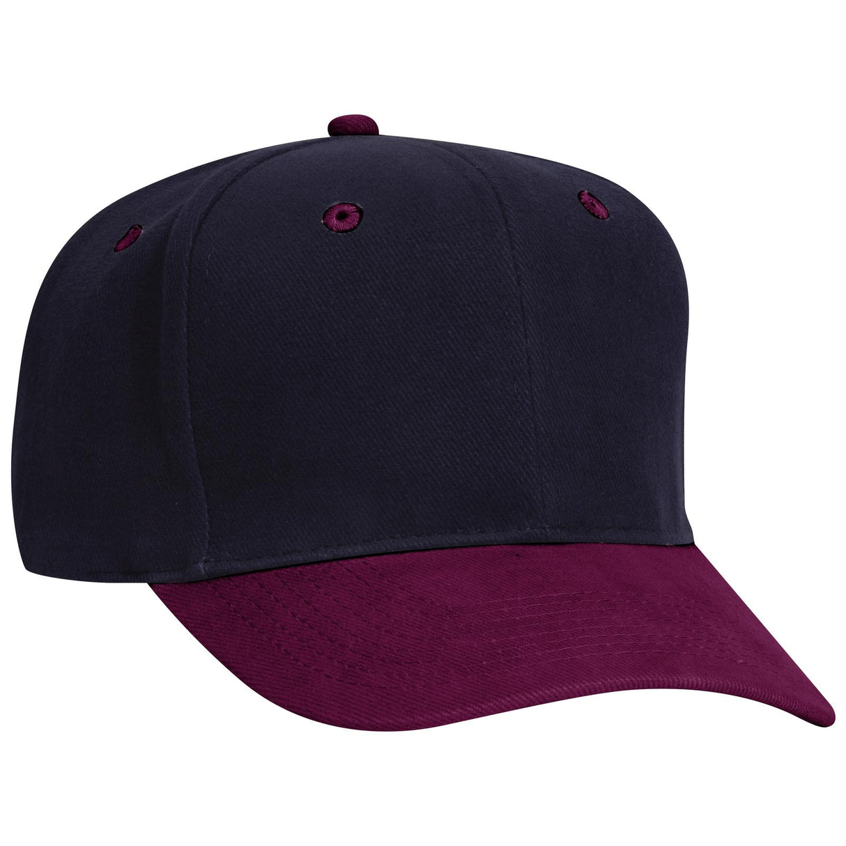 OTTO CAP 6 Panel Mid Profile Baseball Cap OTTO 27-008