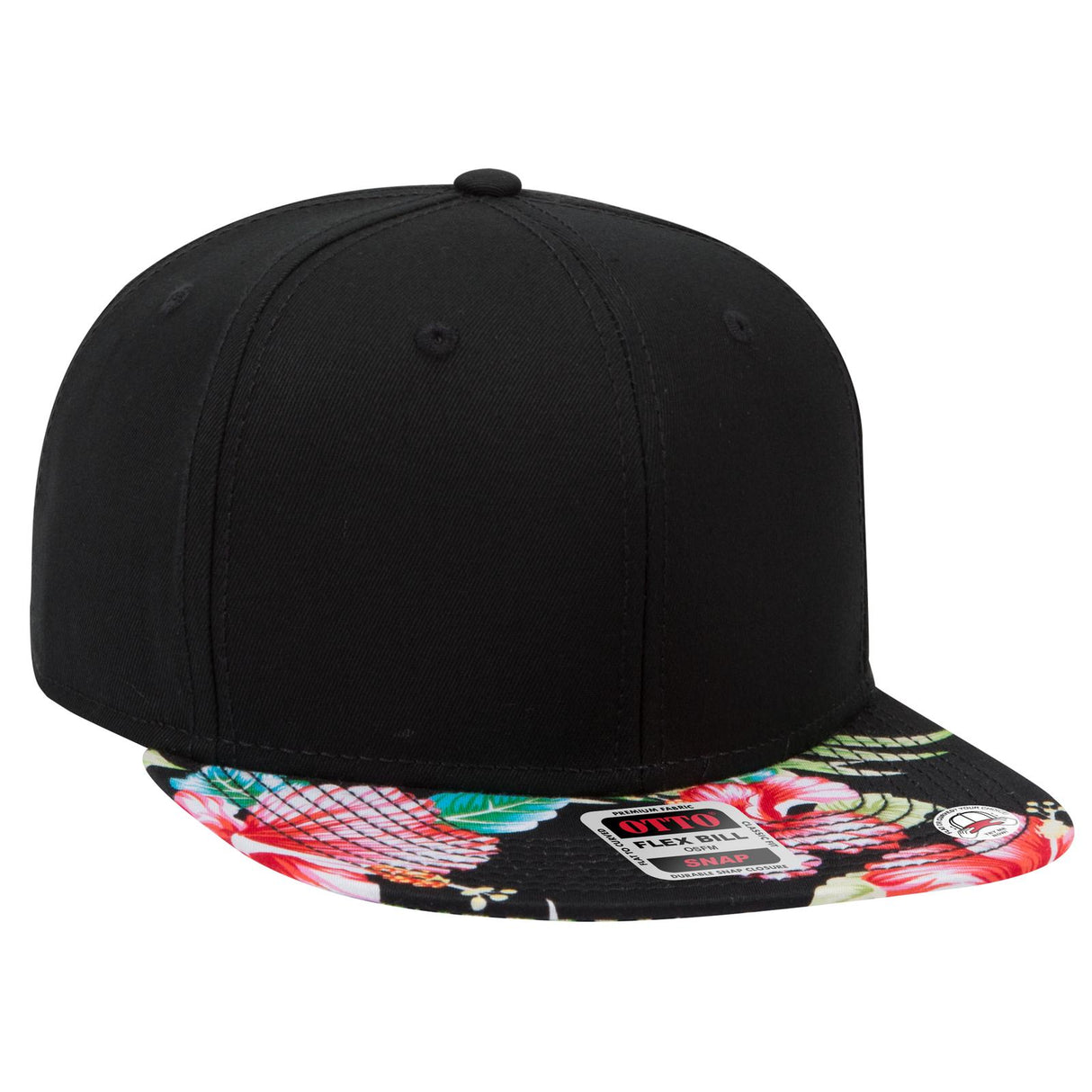 OTTO CAP “OTTO SNAP” 6 Panel Pro Style Snapback Hat OTTO 125-1038