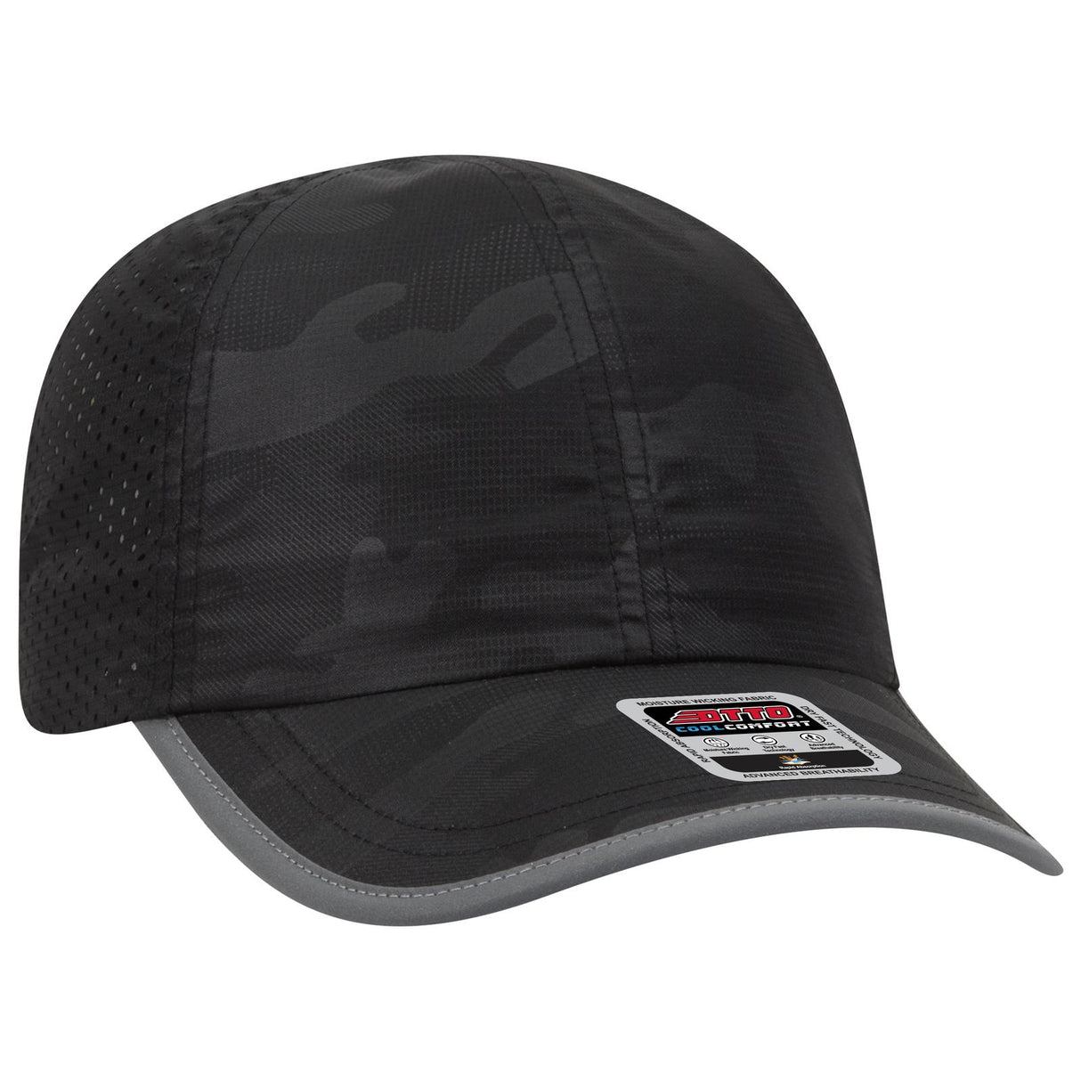 OTTO CAP Reflective 6 Panel Running Cap OTTO 133-1258
