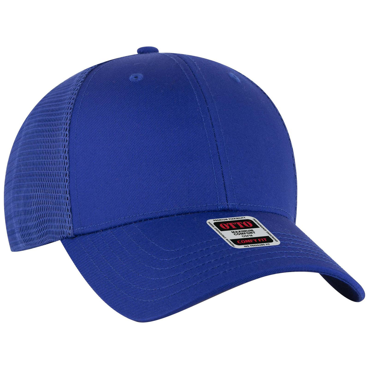 OTTO CAP "OTTO COMFY FIT" 6 Panel Low Profile Mesh Back Trucker Hat OTTO 83-2
