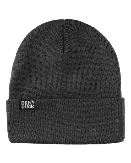 DRI DUCK Coleman Cuffed Beanie - DRI DUCK 3523 Charcoal One Size Beanies
