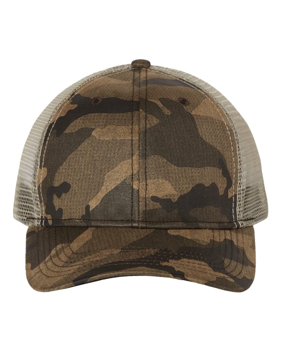 DRI DUCK Covert Trucker Cap - DRI DUCK 3466 Camo Adjustable Hats