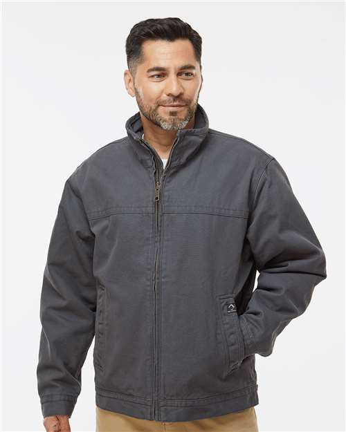 DRI DUCK Men's Tall Maverick Boulder Cloth™ Jacket with Blanket Lining - DRI DUCK 5028T Charcoal XLT Jackets