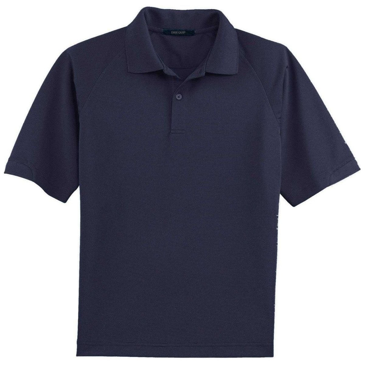 Dri - Equip UV Resistant Honeycomb Texture Polo Navy X - Small