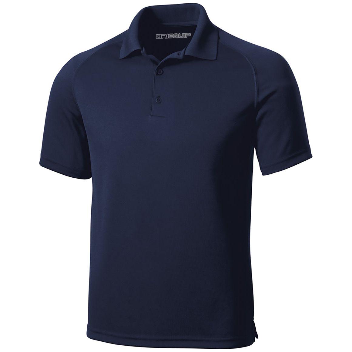 DRIEQUIP Dry Zone Raglan Polo X - Small True Navy Polos/Knits