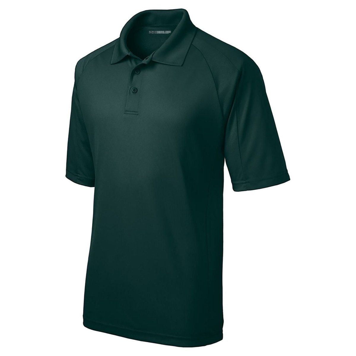 DRIEQUIP Men's Dri - Mesh Pro Polo X - Small Dark Green Polos/Knits