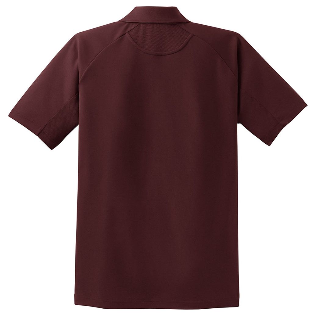 DRIEQUIP Men's Dri - Mesh Pro Polo X - Small Maroon Polos/Knits