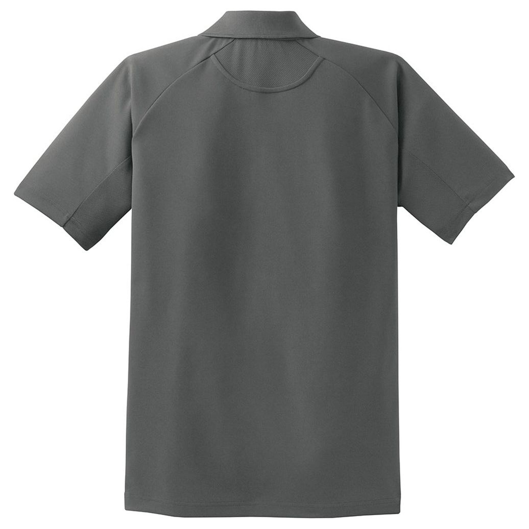 DRIEQUIP Men's Dri - Mesh Pro Polo X - Small Steel Polos/Knits