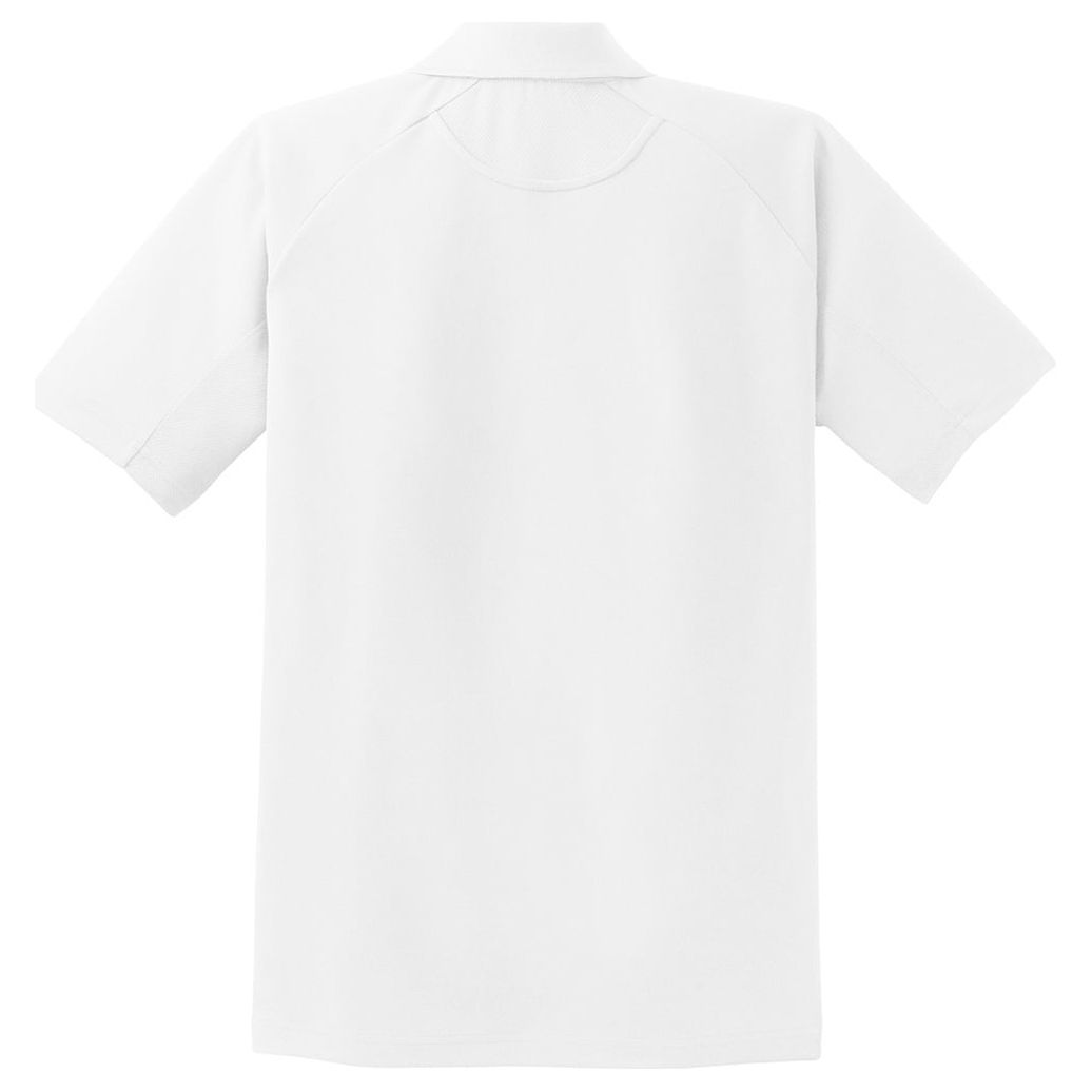 DRIEQUIP Men's Dri - Mesh Pro Polo X - Small White Polos/Knits