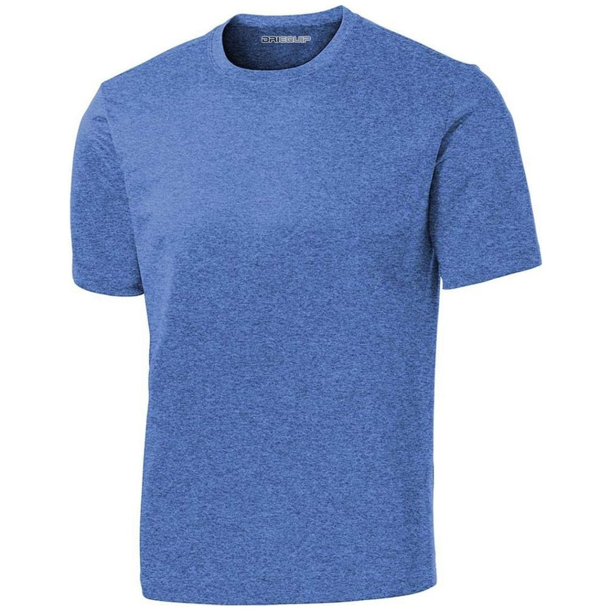DRIEQUIP Men's Moisture Wicking Tee Shirts TALL Sizes Large Tall Atomic Blue T-Shirts