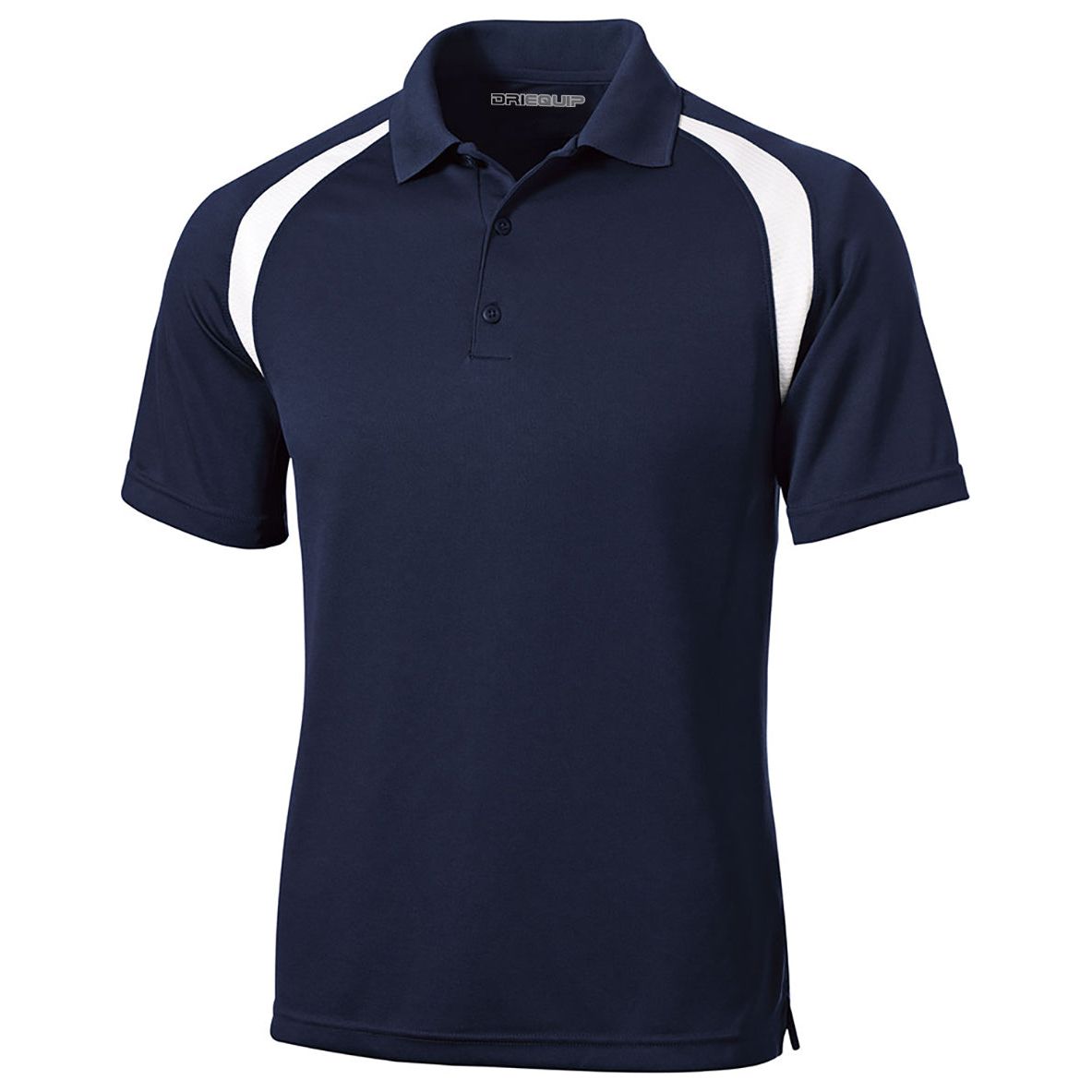 Dry Zone Colorblock Raglan Polo X - Small True Navy / White Polos/Knits