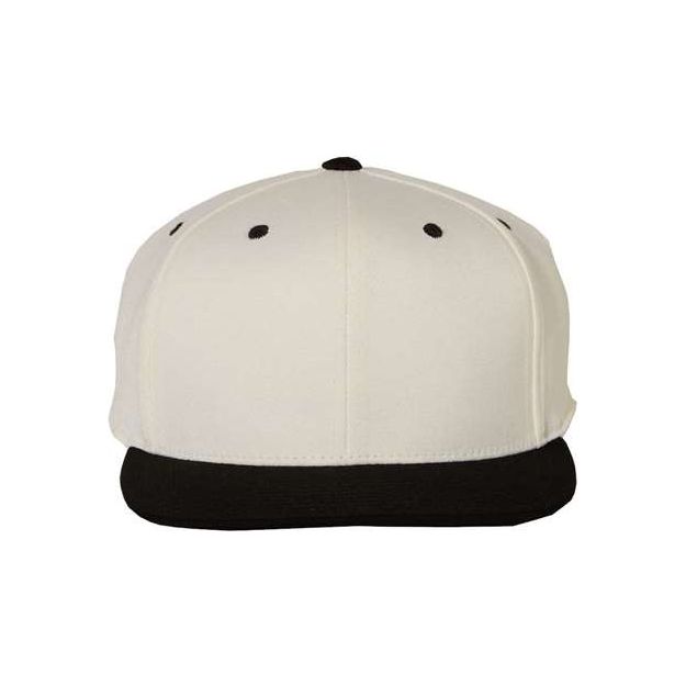 Flexfit 110® Snapback Cap - Flexfit 110F White Adjustable Hats