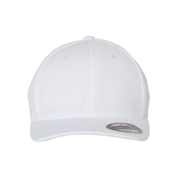Flexfit Cool & Dry Sport Cap - Flexfit 6597 White S/M Hats
