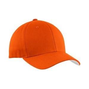 Flexfit Cotton Twill Cap Orange S/M Hats