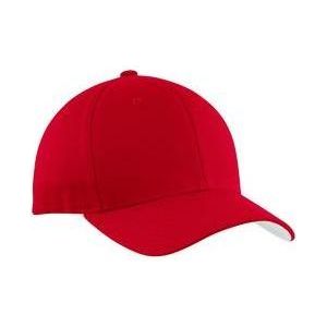 Flexfit Cotton Twill Cap Red S/M Hats