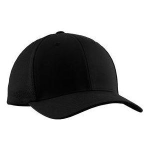 Flexfit Mesh Back Cap Black/Black Small/Medium Hats