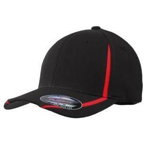 Flexfit Performance Colorblock Cap Black / Red Youth XL Hats