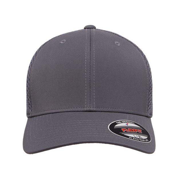 Flexfit Ultrafiber Mesh Cap - Flexfit 6533 White S/M Hats