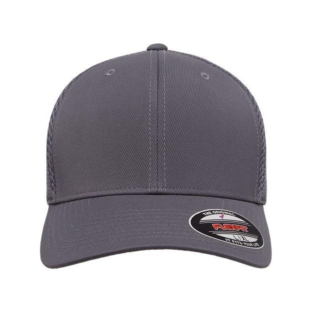 Flexfit Ultrafiber Mesh Cap - Flexfit 6533 White S/M Hats