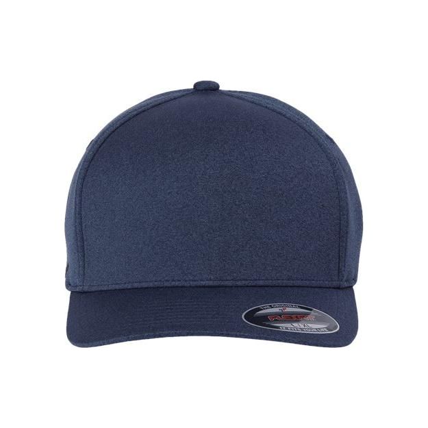 Flexfit Unipanel™ Melange Cap - Flexfit 5577UP Melange Dark Grey S/M Hats