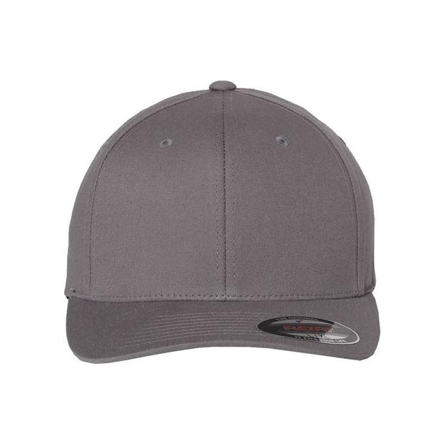 Flexfit V - Flexfit® Cotton Twill Cap - Flexfit 5001 White S/M Hats