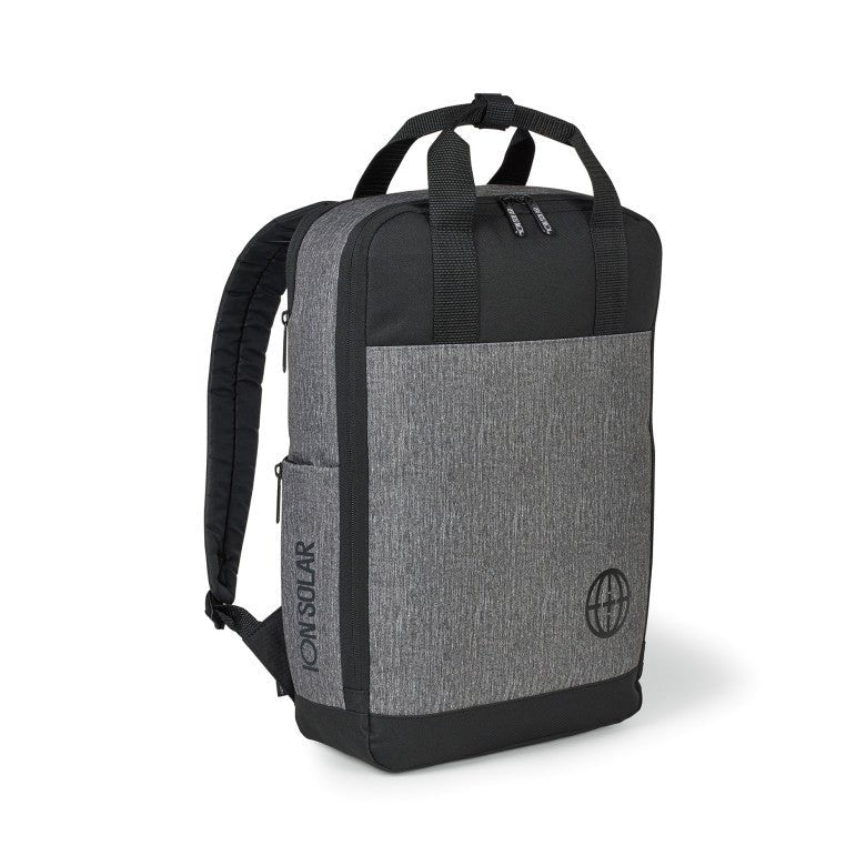 Gemline Logan Laptop Backpack - Gemline 100093 - 060 Granite Heather Grey One Size Backpacks