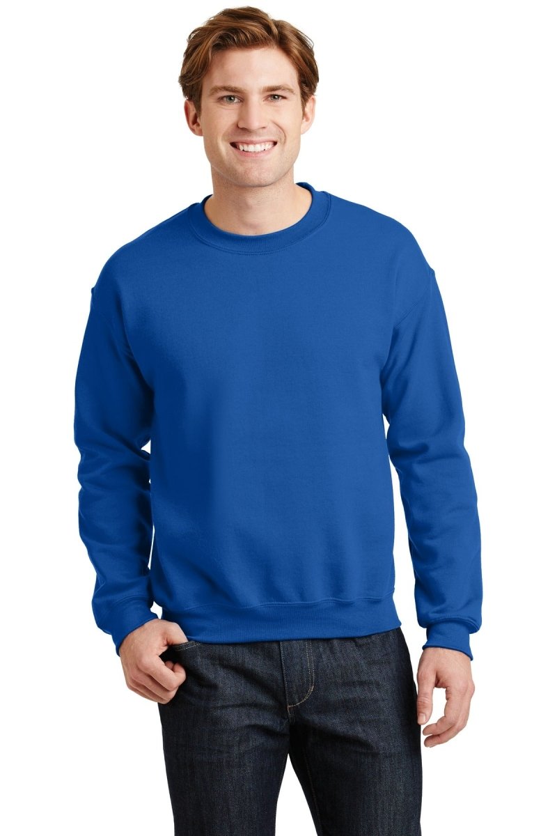 Gildan G180 Unisex Heavy Blend™ 50/50 Crewneck Sweatshirt Royal XS Crewneck Sweatshirts