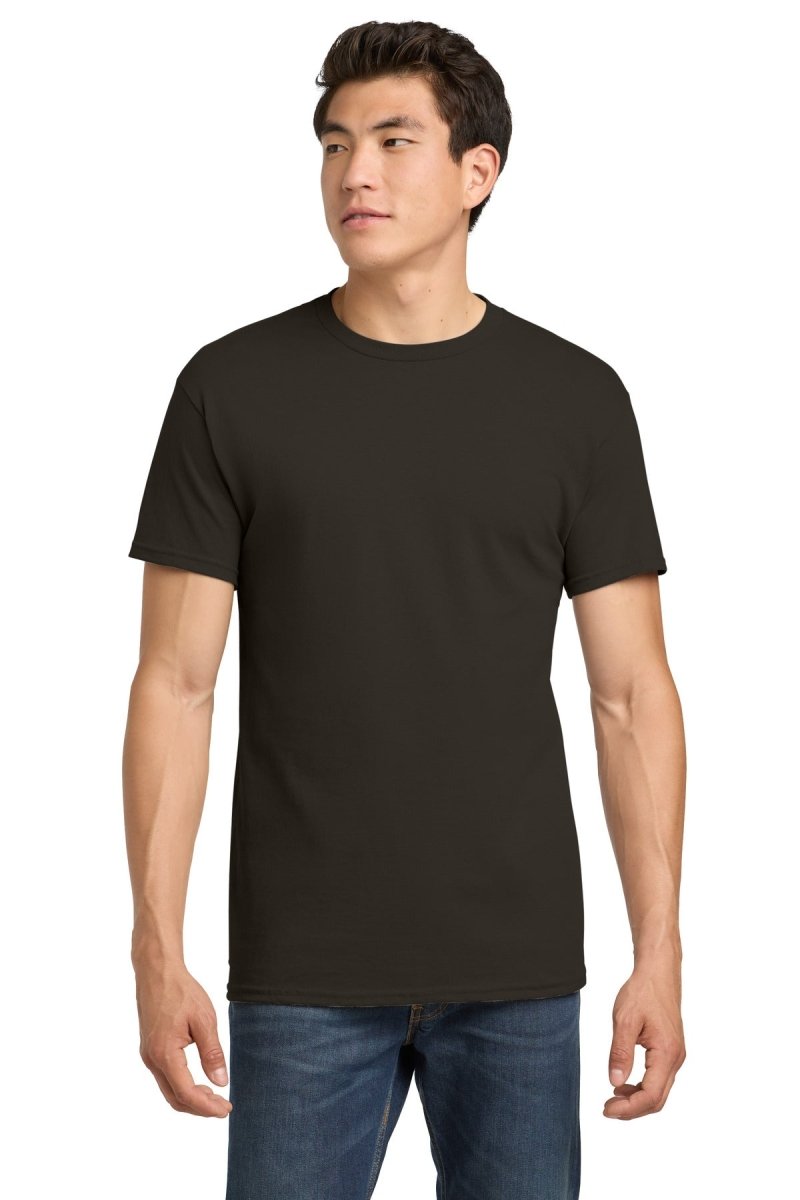 Gildan G500 Unisex Heavy Cotton 5.3 oz T-Shirt Dark Chocolate S Short Sleeve T-Shirts