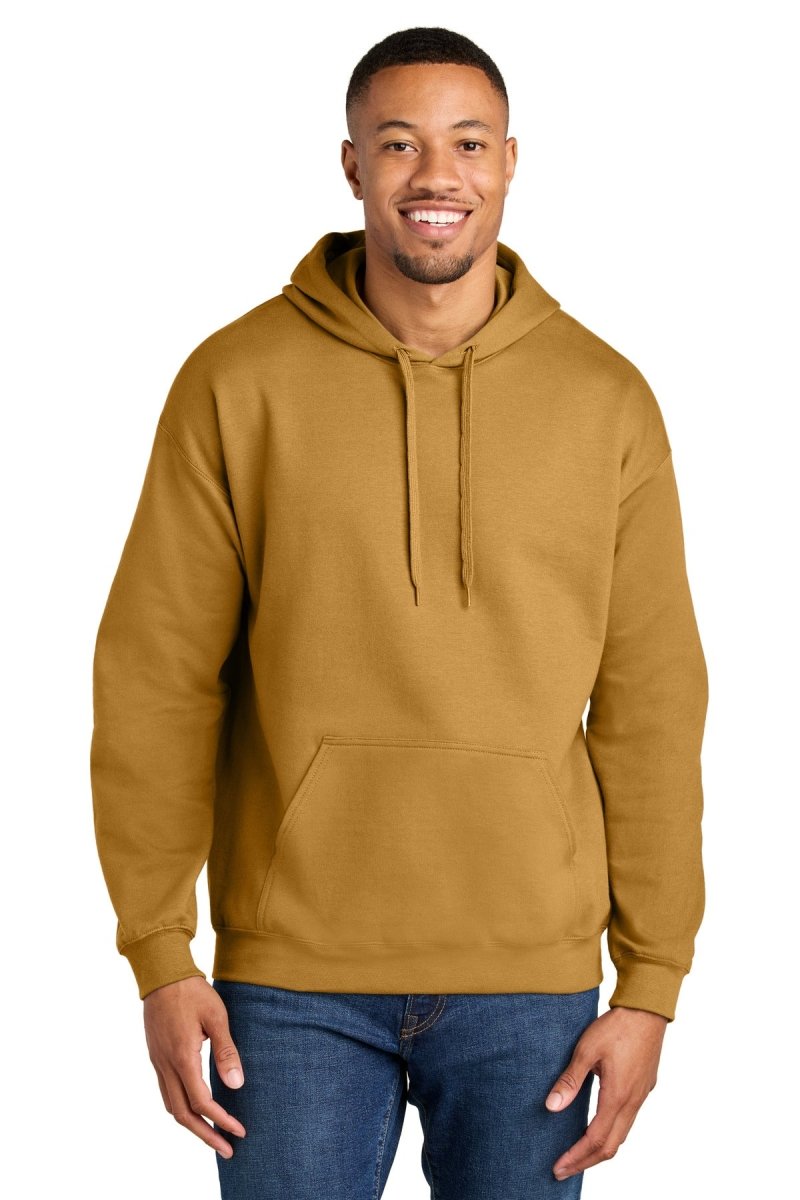 Gildan ® Softstyle ® Midweight Pullover Hooded Sweatshirt SF500 - Gildan SF500 Mustard S Hoodies