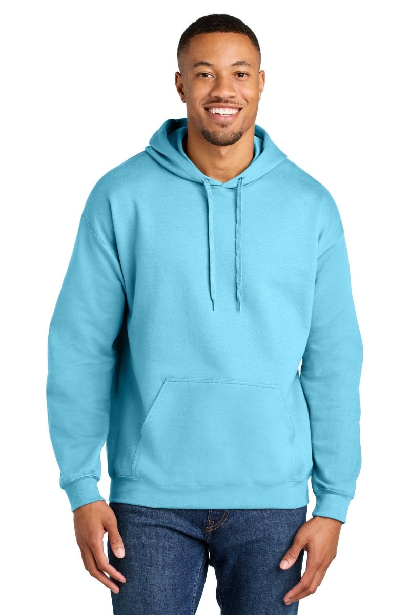 Gildan ® Softstyle ® Midweight Pullover Hooded Sweatshirt SF500 - Gildan SF500 Sky S Hoodies