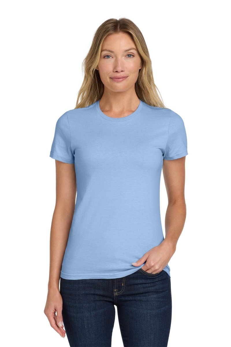 Gildan Softstyle ® Women's T-Shirt. 64000L - Gildan 64000L Light Blue S Short Sleeve T-Shirts