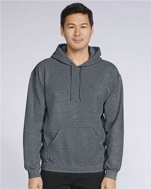 Gildan Unisex Softstyle® Midweight Hooded Sweatshirt - Gildan SF500 Dark Heather S Sweatshirts