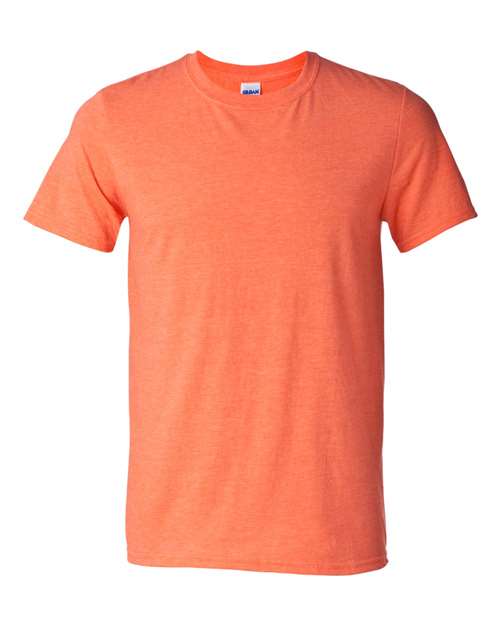 Gildan Unisex Softstyle® T-Shirt - Gildan 64000 Heather Orange S Short Sleeve T-Shirts