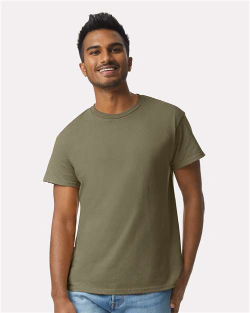 Gildan Unisex Ultra Cotton® T-Shirt - Gildan 2000 Military Green S Short Sleeve T-Shirts