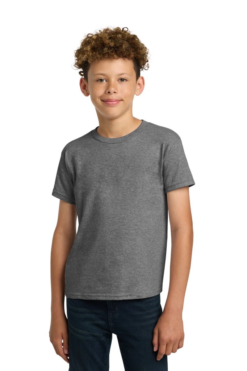 Gildan ® - Youth Heavy Cotton ™ 100% Cotton T-Shirt. 5000B - Gildan 5000B Graphite Heather XS Short Sleeve T-Shirts
