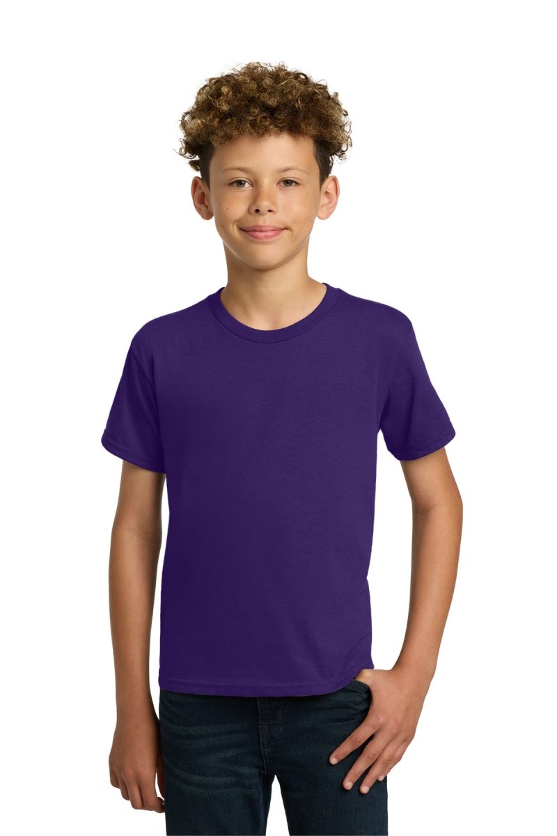 Gildan ® - Youth Heavy Cotton ™ 100% Cotton T-Shirt. 5000B - Gildan 5000B Purple XS Short Sleeve T-Shirts