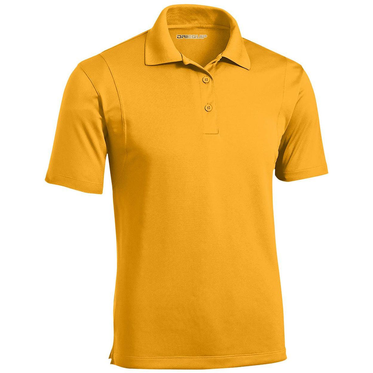 Mens Moisture Wicking Micropique Golf Polos DRI-EQUIP