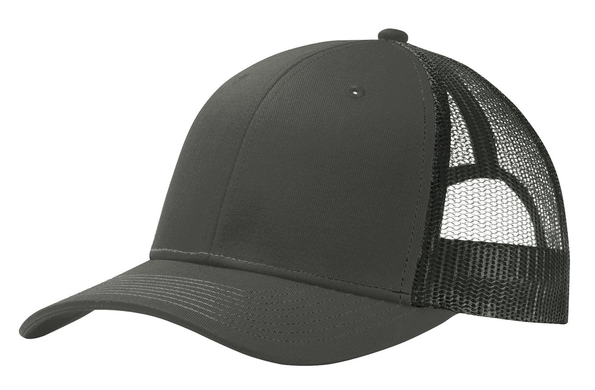 Joe's USA Snapback Trucker Cap – Mesh Back Curved Bill Hat