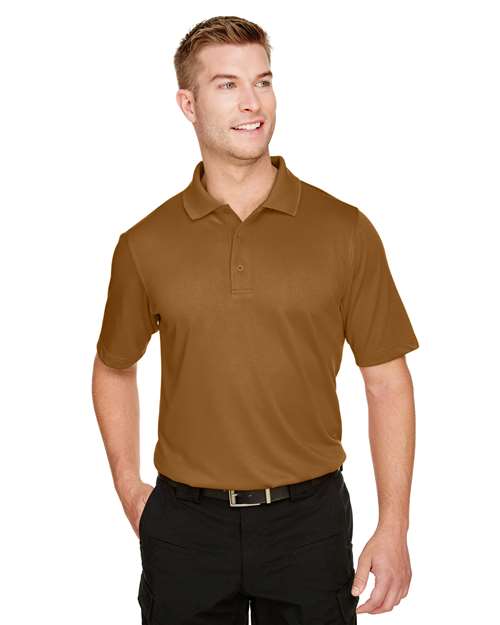 Harriton Men's Advantage Snag Protection Plus Polo - Harriton M348 Duck Brown S