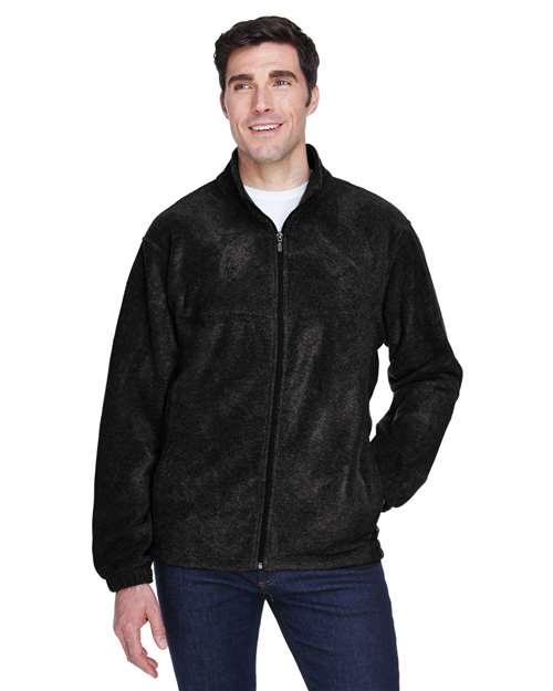 Harriton Men's Full - Zip Fleece - Harriton M990 Black XS
