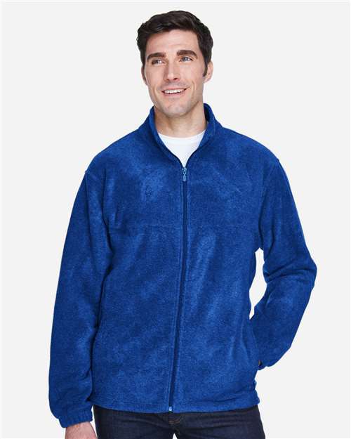 Harriton Men's Full - Zip Fleece - Harriton M990 True Royal XS