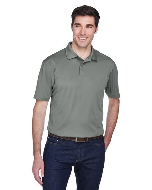 Harriton Men's Micro Piqué Polo - Harriton M354 Navy L