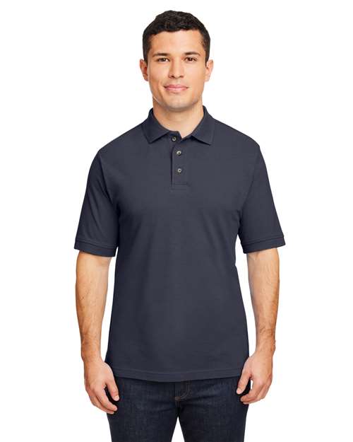 Harriton Men's Pique Polo - Harriton M200 Navy XS