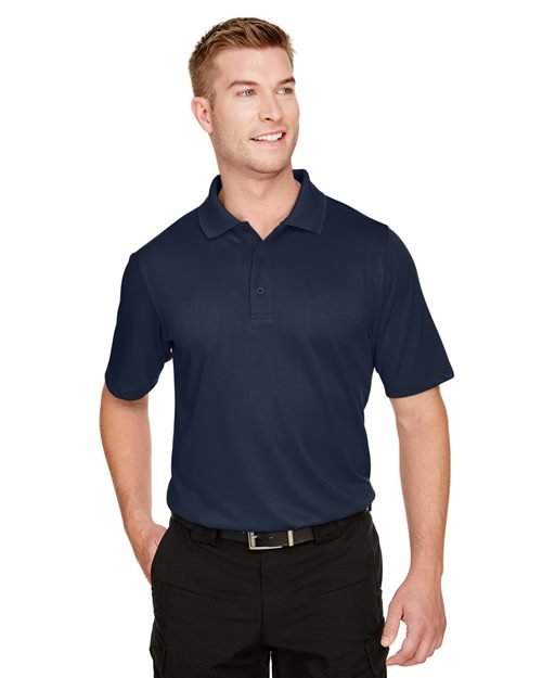Harriton Men's Tall Advantage Snag Protection Plus IL Polo - Harriton M348T Black LT